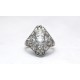 Diamond cluster ring