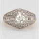 Diamond Cluster Ring