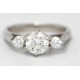 Three Stone Diamond Ring