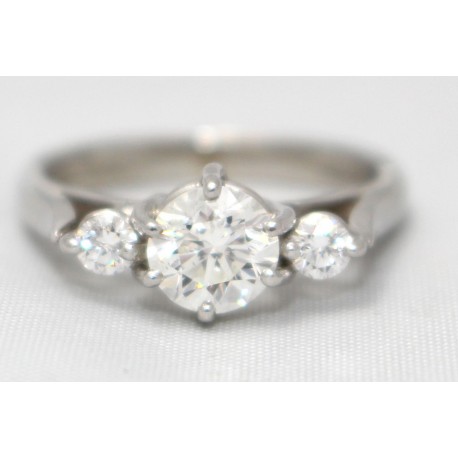 Three Stone Diamond Ring