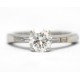 Diamond Solitaire with Diamond Shoulders