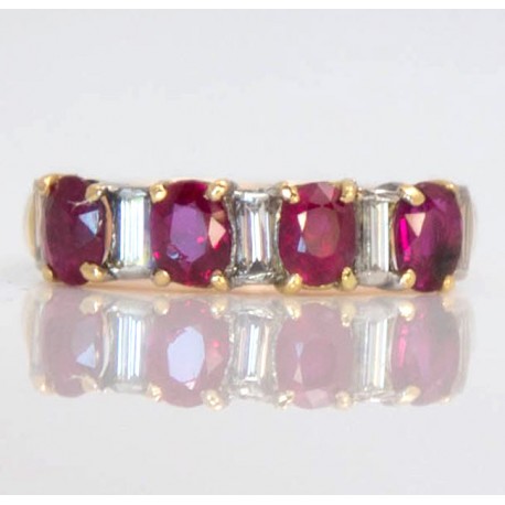 Ruby and Diamond Ring
