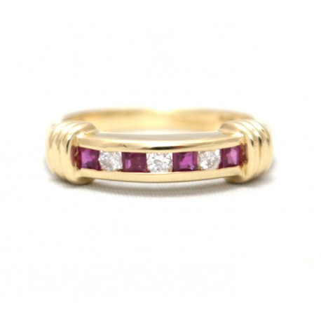 Ruby and Diamond Ring