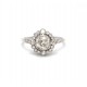 Diamond Cluster Ring
