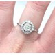 Diamond Cluster Ring