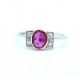 Ruby and diamond ring