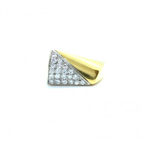 Diamond Cluster Ring