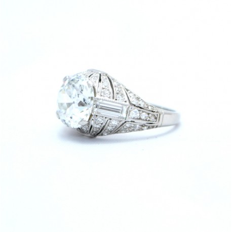 Art Deco Diamond Solitaire Ring
