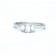 Diamond three stone ring