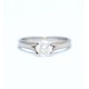 Diamond solitaire ring