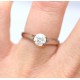 Diamond solitaire ring