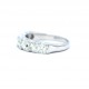 Seven stone diamond ring
