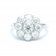 Diamond cluster ring