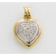 Diamond Set Heart Pendant