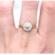 Diamond cluster ring