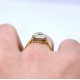Diamond cluster ring