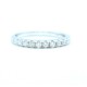 Diamond half eternity ring