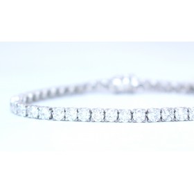 Diamond line bracelet