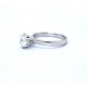 Diamond solitaire ring