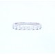 Seven stone diamond ring