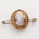Cameo Bar Brooch