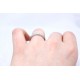 Diamond half eternity ring