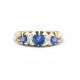 Georgian Sapphire and diamond ring