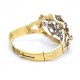 Antique French 'Flower' Bangle
