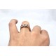 Ruby and diamond ring