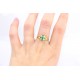 Antique Emerald and diamond cluster ring