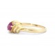 Ruby and diamond ring