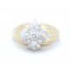 Diamond cluster ring