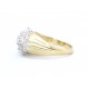 Diamond cluster ring