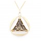 Smoky quartz pendant