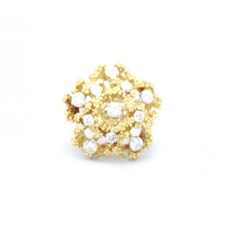 Diamond cluster ring