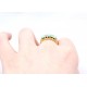 Turquoise and diamond ring