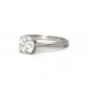 Solitaire diamond ring